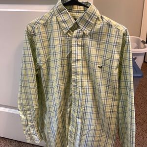 Mens long sleeve button down shirt. Southern Marsh size small
